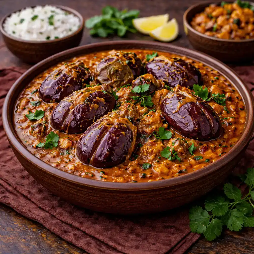 Gutti Vankaya Curry at Hashtag India